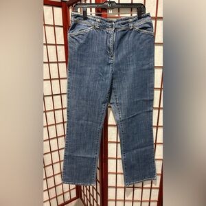 Jones New York Straight Leg Blue Jeans